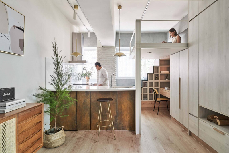 Bất ngờ với căn hộ chỉ vẻn vẹn 23m2 nhưng đầy đủ tiện nghi