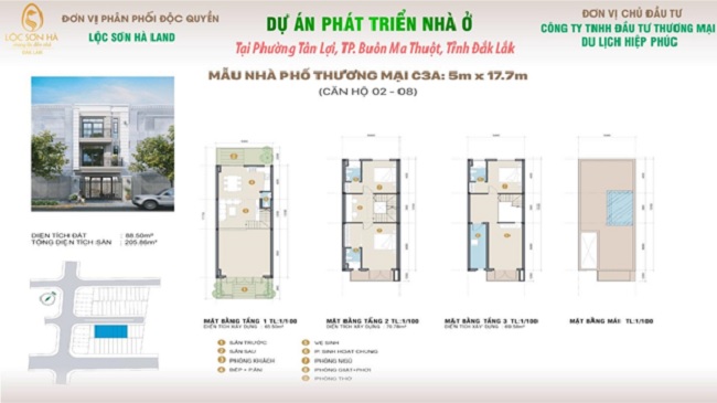 Buôn Ma Thuột: Dự án nhà ở Tân Lợi, Hiệp Phúc chính thức mở bán
