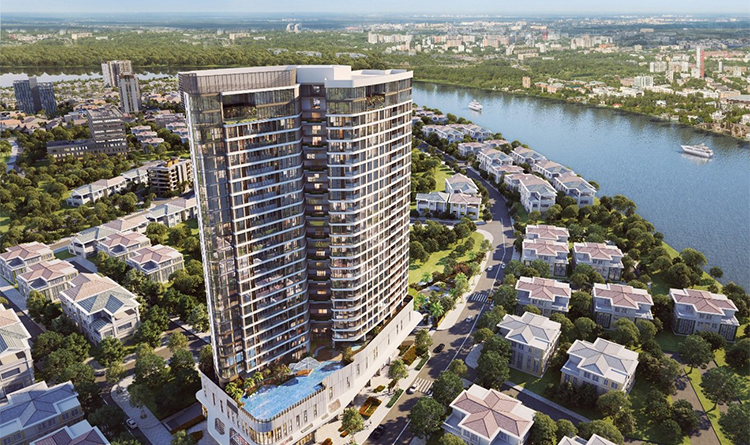 Tiến độ dự án Thảo Điền Green Towers tại 'khu nhà giàu' Thảo Điền