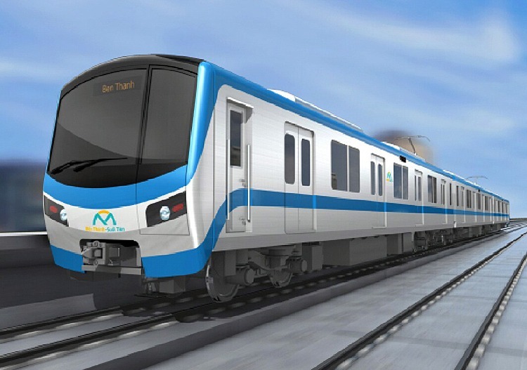 TP.HCM sắp đón thêm 6 đoàn tàu Metro số 1 Bến Thành - Suối Tiên