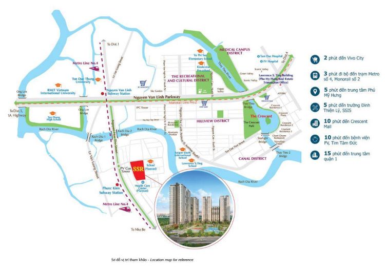 Chung cư Saigon South Residences với 5 đặc điểm ưu việt