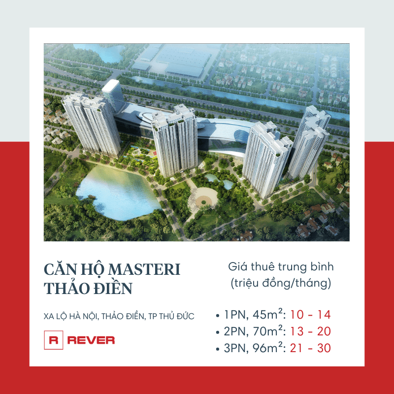 Cập nhật giá thuê mới nhất của 32 chung cư tại Quận 2 (cũ)