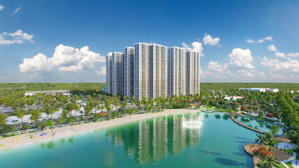 Không gian xanh của Imperia Smart City - làn gió mát giữa ngày hè oi bức