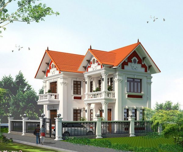 Những mẫu biệt thự nông thôn nổi bật thời gian gần đây