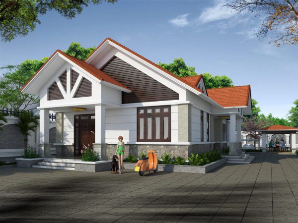 Vì sao nhà cấp 4 mái Thái 3 phòng ngủ đang trở thành xu hướng?