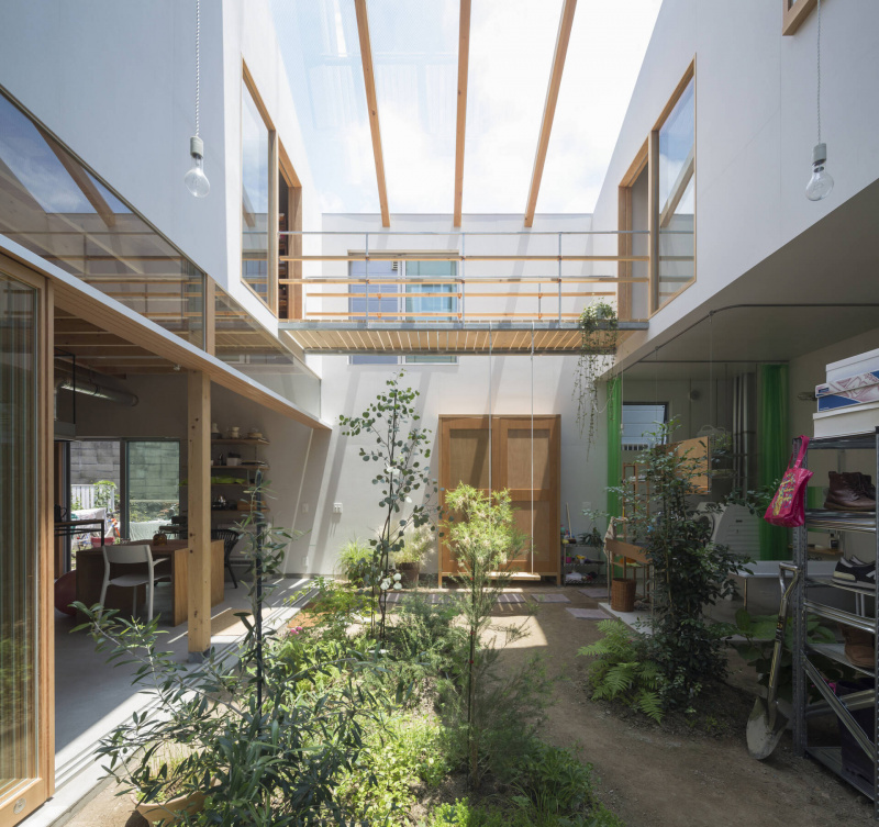 House in Tsukimiyama: Cuộc sống "xanh" ngay bên trong ngôi nhà ở