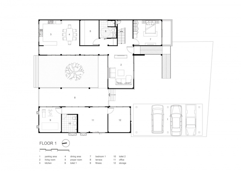 Waleed House: Biểu tượng của sự thượng lưu với không gian hiện đại, rộng lớn