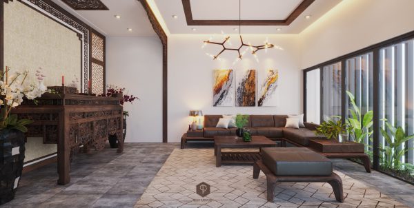 5 điều cần nhớ khi kết hợp phòng thờ và phòng khách