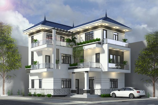 Những mẫu biệt thự đẹp 3 tầng được săn đón nhiều nhất hiện nay