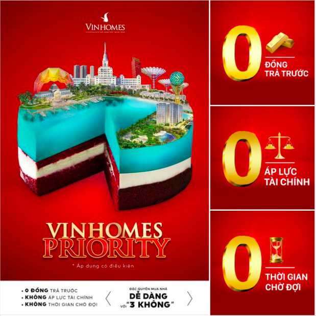 Sở hữu căn nhà mơ ước tại Vinhomes Priority với "3 Không" đặc quyền