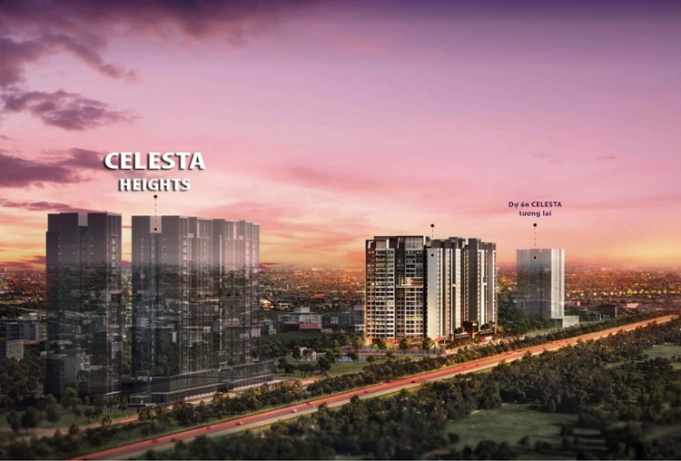 Dự án Celesta Heights Nhà Bè có những ưu thế về vị trí nào?