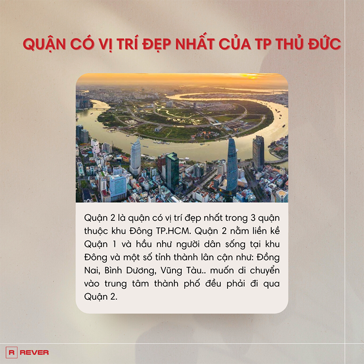 Bạn đã biết những đặc điểm nổi bật này về Quận 2 (TP Thủ Đức)?