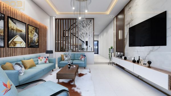 Thiết kế sao cho sang xịn mịn với phòng khách diện tích 25m2