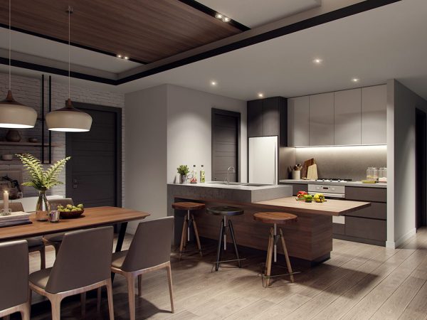 Vừa đẹp, sang, vừa tiết kiệm với những mẫu tủ bếp gỗ công nghiệp