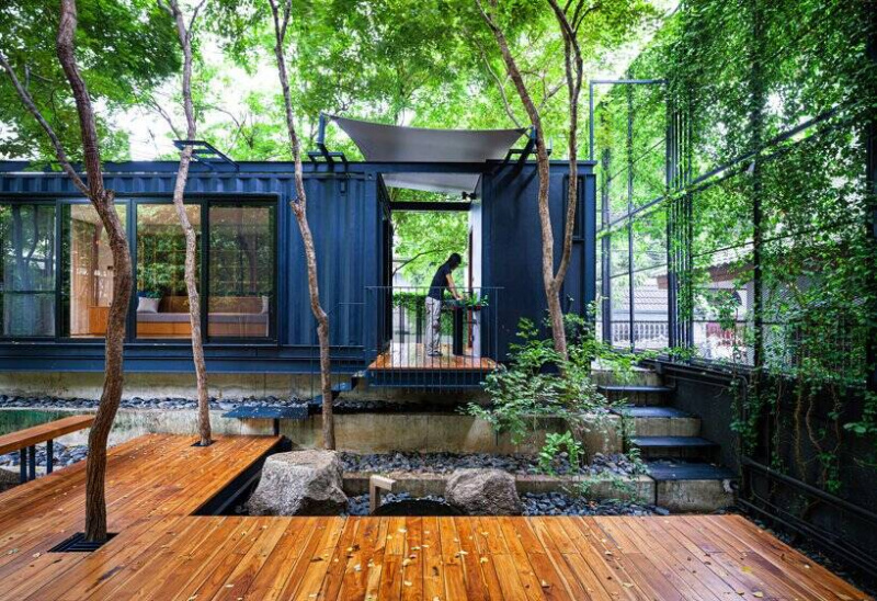 Mac & Ham House: “Ngôi nhà container” độc đáo và kết nối với thiên nhiên