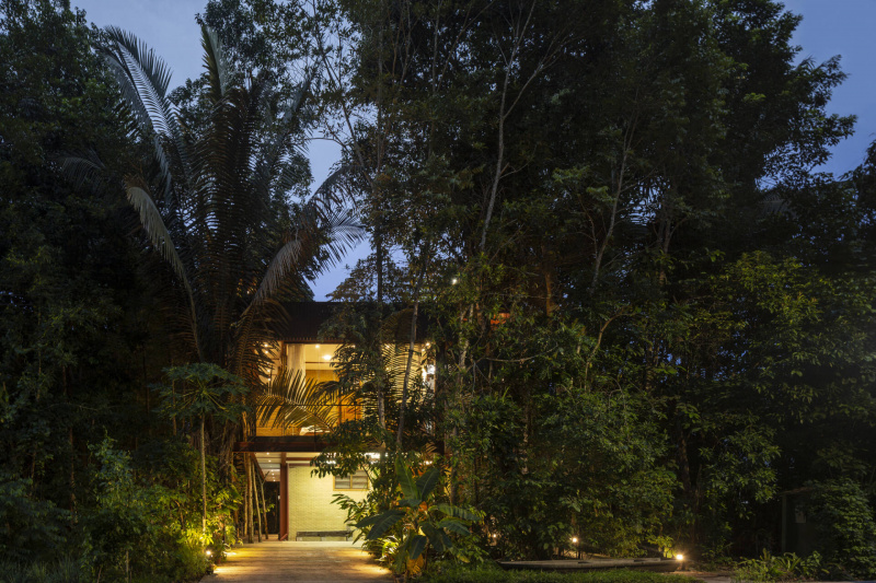 Rainforest House: Ngôi nhà được thiết kế và xây dựng để bảo tồn trọn vẹn tài nguyên rừng