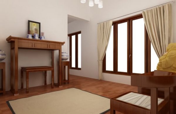 Cách chọn rèm phòng thờ phù hợp với nội thất