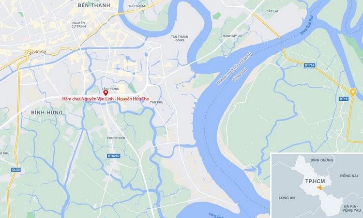 Thi công hầm chui Nguyễn Văn Linh - Nguyễn Hữu Thọ hiện đã đến giai đoạn nào?