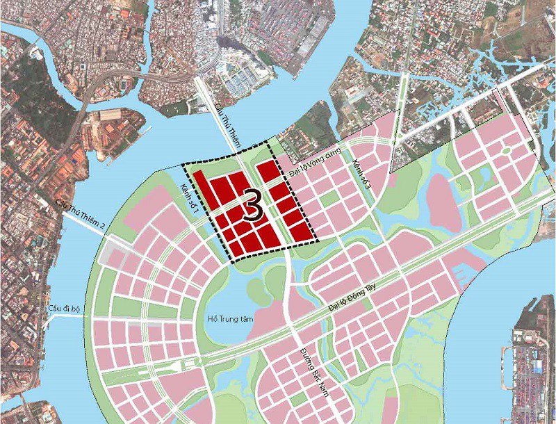 8.500 m2 trong Khu đô thị mới Thủ Thiêm sắp được đưa lên đấu giá