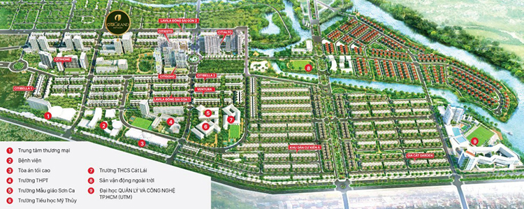 Vừa được cấp phép, trường đại học tại KĐT Cát Lai được đẩy nhanh tiến độ thi công