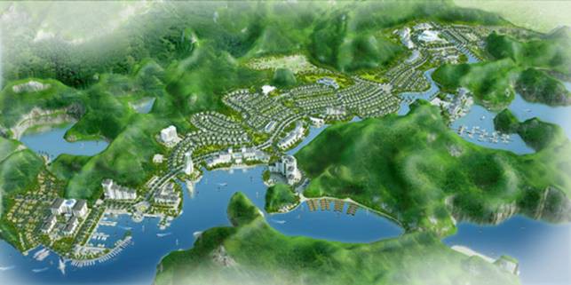 2.200 tỷ là số tiền Vinaconex cần huy động cho “siêu dự án” 172ha ở Cát Bà
