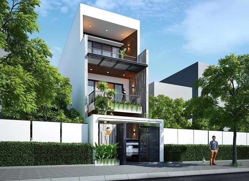 Cùng ngắm các mẫu nhà ống 3 tầng có sân trước - giải pháp cho nơi phố thị bí bách
