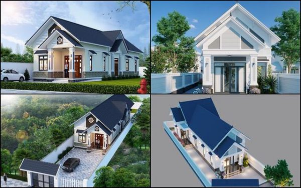 Những kiểu nhà cấp 4 ghi điểm thuyết phục từ những tiện ích nổi trội