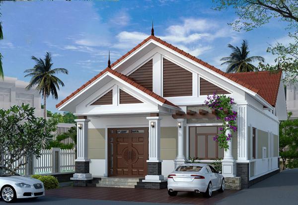 Mẫu nhà cấp 4 3 phòng ngủ hiện đang đáp ứng tối đa nhu cầu sử dụng và thị hiếu của nhiều gia đình ở nông thôn