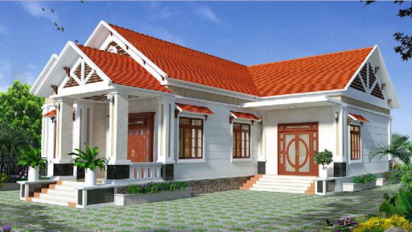 Những mẫu nhà cấp 4 chữ I hot nhất hiện nay