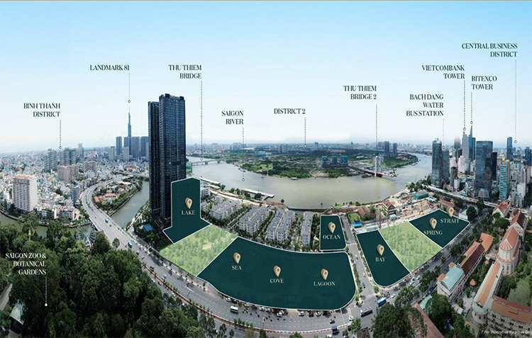 Khu dân cư Grand Marina, Quận 1 - TP.Hồ Chí Minh