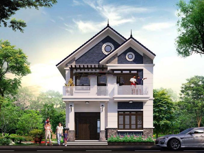 Mẫu nhà 2 tầng 9x12m đang ngày càng trở nên phổ biến và được nhiều gia chủ lựa chọn ở cả thành thị lẫn nông thôn