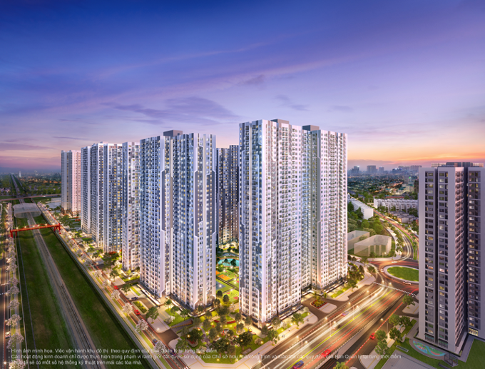 Phân khu The Miami nổi bật với phong cách nghỉ dưỡng tại gia mới được ra mắt