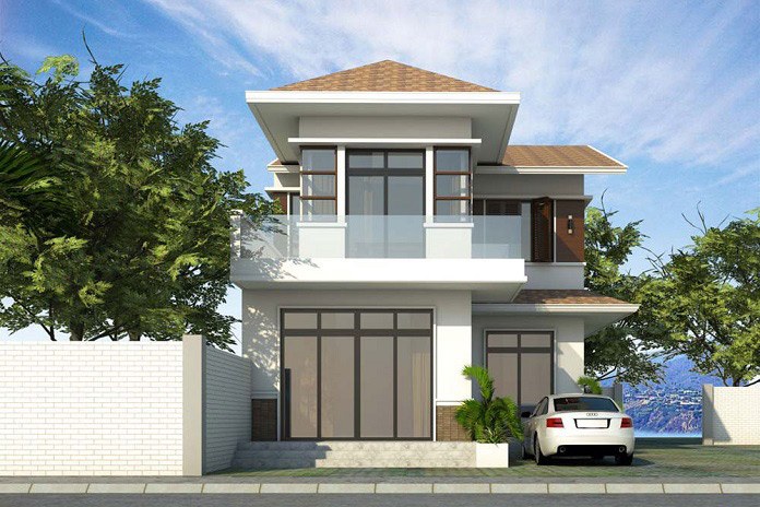 Gợi ý những mẫu nhà 2 tầng 60m2 đẹp, tiết kiệm tối đa chi phí