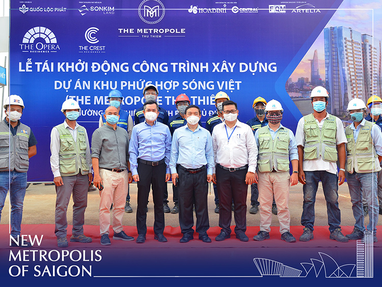 SonKim Land và Hòa Bình tái khởi động dự án The Metropole Thủ Thiêm