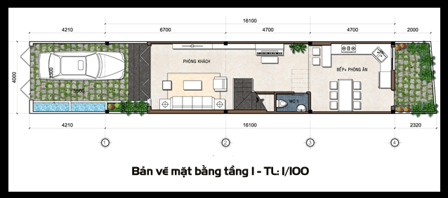 Chọn lựa 5 mẫu nhà ống 2 tầng 1 tum 3 phòng ngủ đẹp được yêu thích