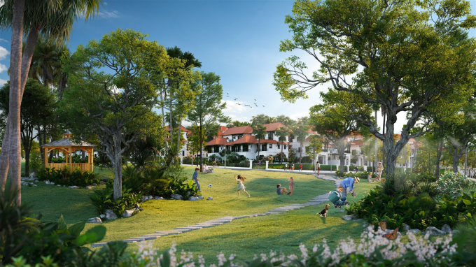 Phân khu Tropical Park của “Ngôi làng nhiệt đới” gây bão thị trường Phú Quốc