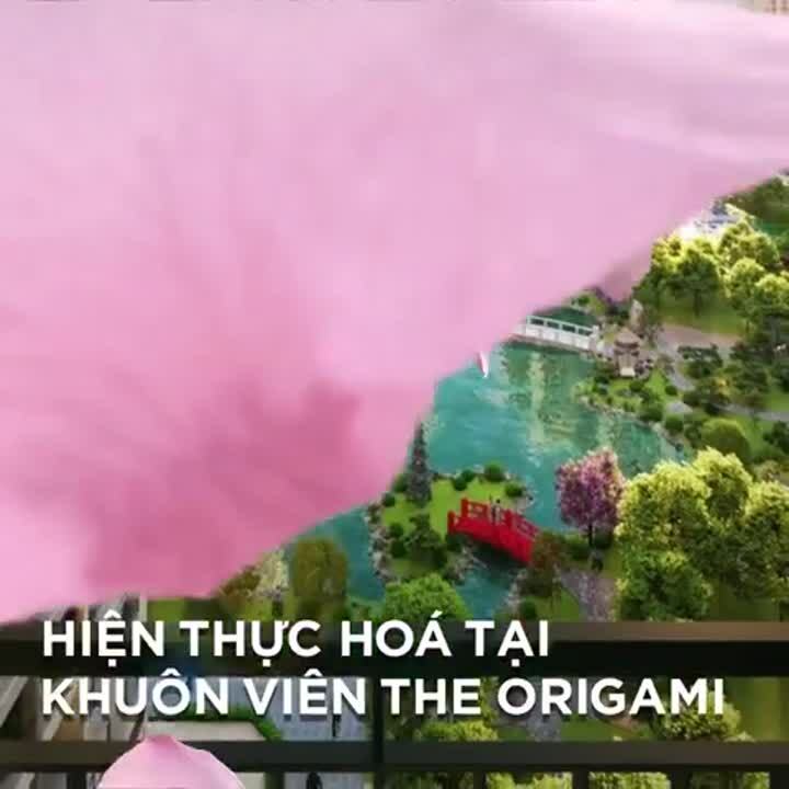 Vi vu đất Nhật ngay tại The Origami - Vinhomes Grand Park