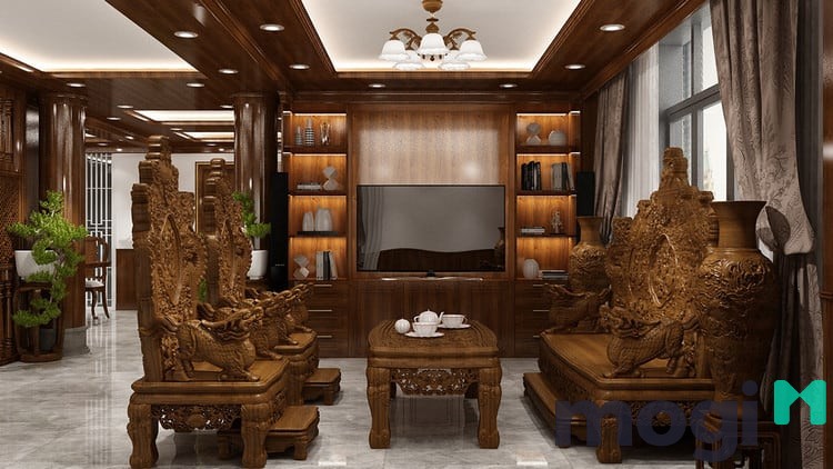 Mẫu phòng khách đẹp được ưa chuộng năm 2021