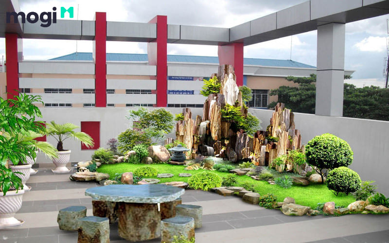 Ý tưởng thiết kế thi công sân vườn đẹp chuyên nghiệp  SGL  SaiGon  Landscape