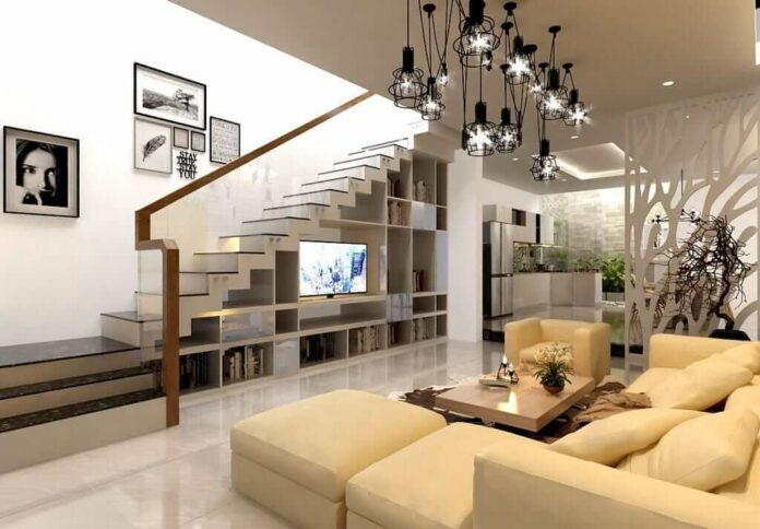 99+ Mẫu thiết kế nội thất phòng khách đẹp hiện đại 2023 - Là Nhà