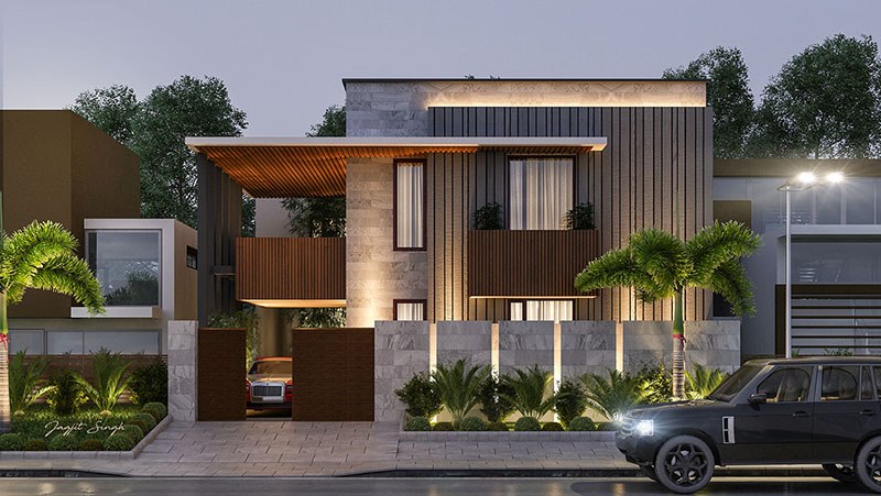 Xem ngay 4 mẫu nhà 2 tầng 8x25m đa dạng phong cách kiến trúc