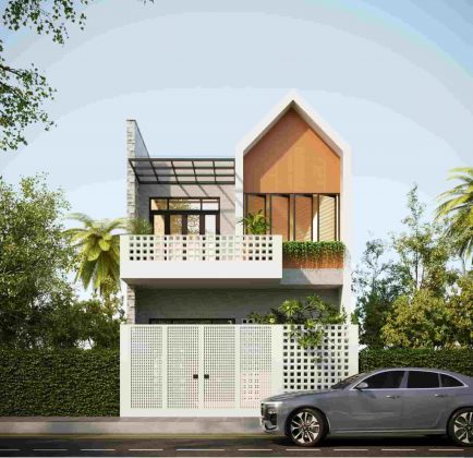 Chia sẻ 4+ mẫu thiết kế nhà 2 tầng có gác lửng đẹp, tiện nghi