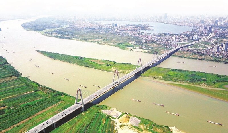 Giá đất ven sông Hồng tăng mạnh cuối năm nhờ “tin đồn” quy hoạch