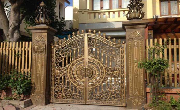 Kích thước cổng nhà theo lỗ ban hợp phong thủy là bao nhiêu?