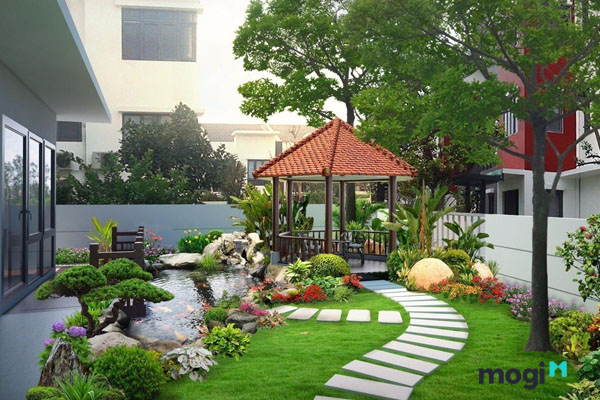 Sân nhà đẹp – Gợi ý bí quyết thiết kế chuẩn bài bản
