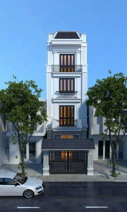 Top 5+ Mẫu nhà phố tân cổ điển 4 tầng đẹp, sang trọng nhất