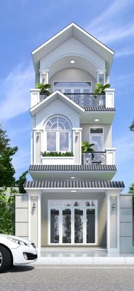 Top 6+ mẫu thiết kế nhà ống tân cổ điển đẹp, thịnh hành nhất