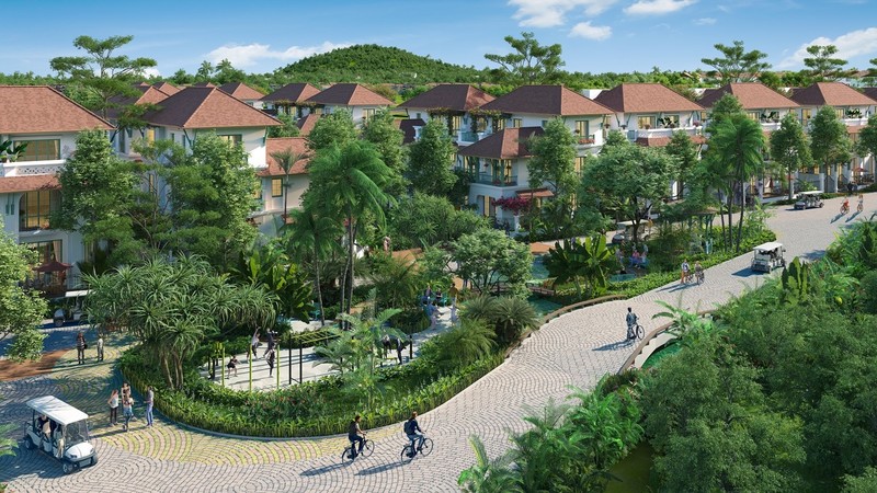Thỏa “cơn khát” thiên nhiên tại làng nhiệt đới Sun Tropical Village