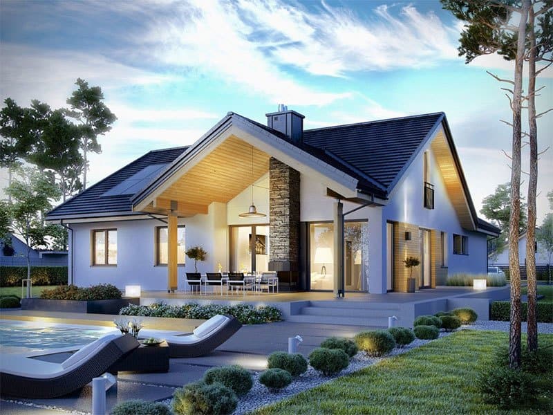 Thiết kế mẫu nhà vườn đẹp, sang trọng và đẳng cấp, hợp thời đại