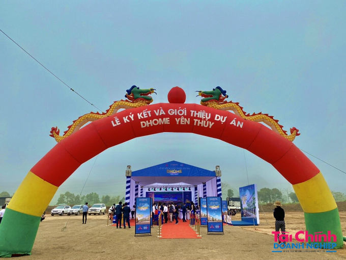 Bài 1: Dự án DHome Yên Thuỷ - Hoà Bình có dấu hiệu huy động vốn trái luật